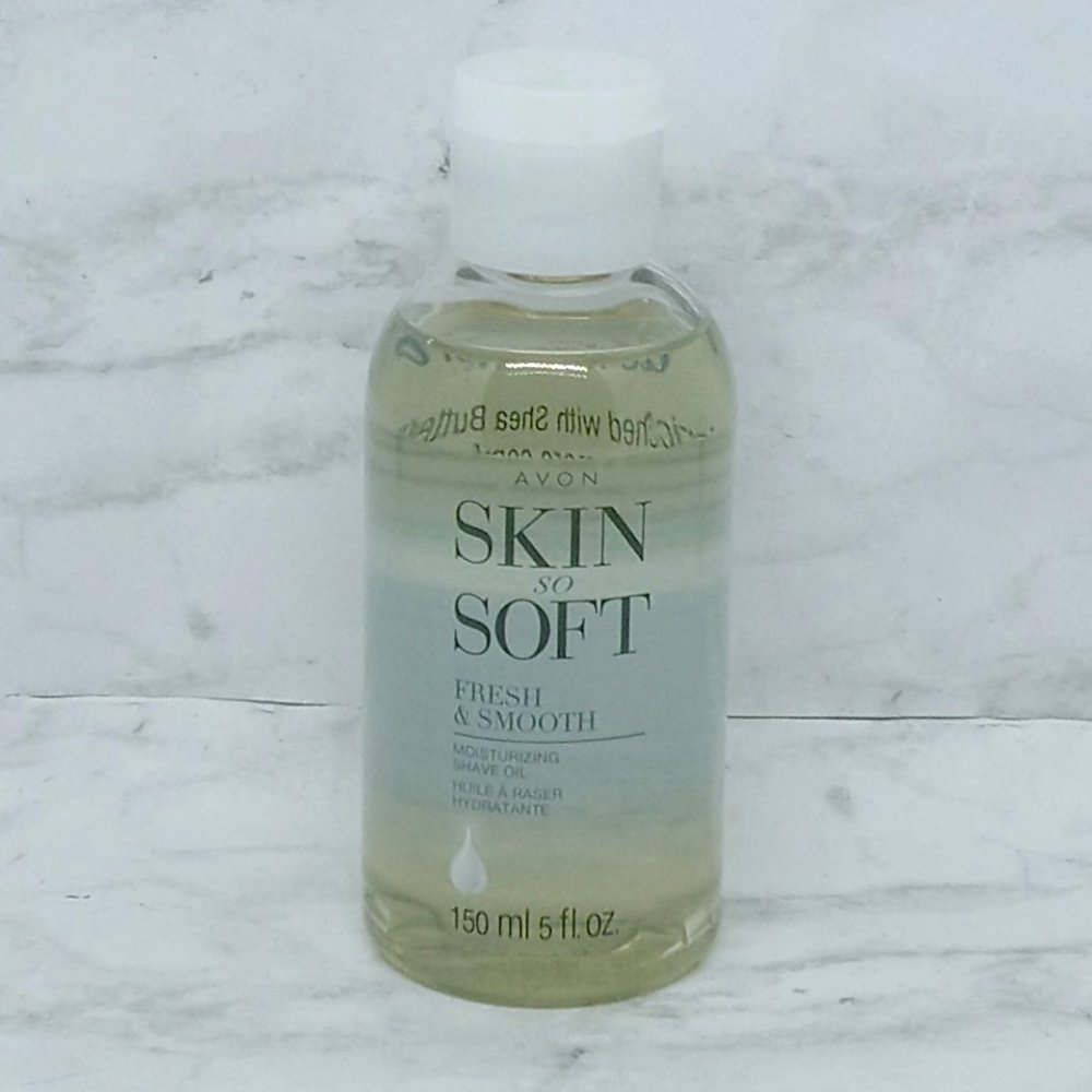Avon Skin So Soft Moisturizing Shave Oil Cherry Blossom Scent 5 oz